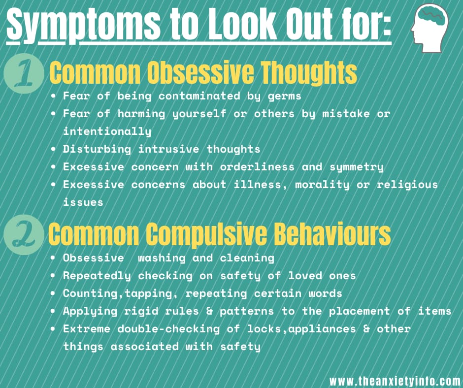 ocd obsessive thoughts examples